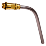 ALVA ALPEV1/4 ALVA Probeentnahmeventil Anschl. G1/4" m.Rohr DN15  Verpackungseinheit:1ST