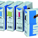 GT FILOFORM 19-104500.2 Schrumpfschlauch dünnwandig blau Ø 9,5 - 4,8 mm, 10m-Abrollbox SSB 9,5-4,8 BLAU Verpackungseinheit:1ST