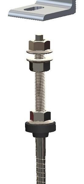 705405 AeroCompact XW12250 Stockschraubenset M12x250 Verpackungseinheit:50STK