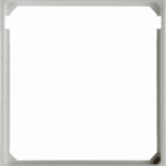 BERKER 11098989 Zwischenring für Zentralplatte S.1 polar weiß, glänzend  Verpackungseinheit:1ST