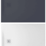 LAUFEN BPPABTL100.90A Laufen Passion Duschwanne aus Marbond 100x90x3,3cm,Abl. kurze Seite,anthrazit  Verpackungseinheit:1ST
