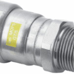 VIEGA 738 884 Viega Megapress G-Übergangsstück mit SC-Contur Stahl unlegiert, Zink-Nickel-Beschichtung, Modell 4611 DN: 50 D: 2 R: 2 4611 Verpackungseinheit:1ST