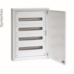 ERA 218892 Flachverteiler mit Rückwand 5-reihig 5x22TE, bxhxt=600x1000x100mm AIFB4+RW Verpackungseinheit:1ST