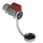 ALVA ALKFEOSMG ALVA Kesselfüll- u. Entleerungskugelhahn 1/2" selbstdichtend, mit Kappe  Verpackungseinheit:1ST