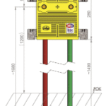 MHS 24642KE0000A00 mhs Dusche 24642KE0000a00 Auslass 153mm DUU/240-I/20/KE/BH-Kelit Kelox  Verpackungseinheit:1ST