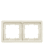 SIEMENS 5TG1322 Rahmen 2fach DELTA style, titanweiß  Verpackungseinheit:1ST