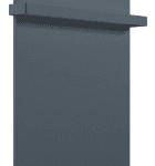 ALVA AQBHIN125HA.1 ALVA Informa IR-Heizgerät Stahlblech 124,5x62x5,2cm, 500W,m. Handtuch.,Anthr.  Verpackungseinheit:1ST