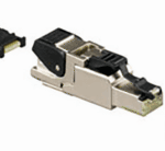 RUTENBECK 13900320 Cat.6A iso Universalstecker, RJ45, gesch feldkonfektionierbar, ohne Spezialwerkze US-CAT.6A ISO B Verpackungseinheit:1ST