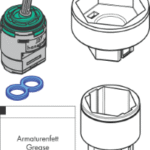 HANSGROHE 96783000 hansgrohe Joystick Kartusche komplett 96783XXX Verpackungseinheit:1ST