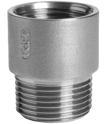 c0bc9ab9-3aa0-4b32-a90b-0e0c69fc8523 ALVA 525E.3/4.25 Edelstahl Hahnverlängerung Wkst 316 IG/AG Fig.525 DN20 L= 25mm DVGW/UBA Verpackungseinheit:1ST – Bild 1