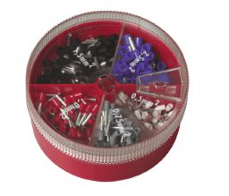 c3bdf80d-1623-4f50-97bc-2b9a4ce1c698 CIMCO 187603 Aderendhülsen-Streudose, isoliert FR DIN Verpackungseinheit:1ST – Bild 1