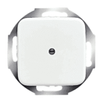 BUSCH-JAEGER 2CKA001710A0110 Zentralscheibe für Leitungsauslass Reflex SI alpinweiß 2527-214 Verpackungseinheit:1ST