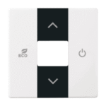 BUSCH-JAEGER 2CKA006220A0076 @ Zentralscheibe für Raumtemperaturregle div. Flächenprogramme, studioweiß 6235-84 Verpackungseinheit:1ST