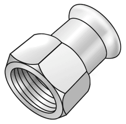 cbabb45e-fd32-4e77-9318-d308602dcd77 KE KELIT 53706H09 KE KELIT NP457 STEELFIX Edelstahl Press-Übergang mit IG 54x2 Zoll NP457 Verpackungseinheit:1ST – Bild 1