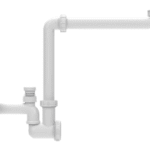 HUTTERER & LECHNER HL137N-BV/30 HL137N-BV/30 - Waschtisch-Raumsparsiphon DN32x5/4" mit Belüftungsventil  Verpackungseinheit:1ST