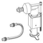 REHAU 18965901265 MEPA Füllventil-Set UP-Spül- kasten Sanicontrol Typ A31  Verpackungseinheit:1ST