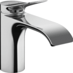 HANSGROHE 75010000 hansgrohe Vivenis Einhebel-Waschtischmischer 80 mit Zugstangen-Ablaufgarnitur, Chrom 75010XXX Verpackungseinheit:1ST