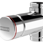 KWC AUSTRIA 2030034415 KP Selbstschluss-Durchgangsventil, F3, hydraulisch gesteuert, Fließzeit stufenlos einstellbar, ohne Mischung, Aufputzrohrmontage, Messing poliert verchromt, 2xG3/4B F3SV2002 Verpackungseinheit:1ST