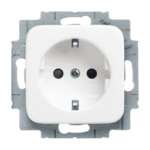 BUSCH-JAEGER 2CKA002013A4656 Steckdose mit Kinderschutz Reflex SI alpinweiß 20 EUCKS-214 Verpackungseinheit:1ST