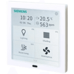 SIEMENS 5WG1204-2SB12 KNX Touch Control TC4, 4" Touch Panel, weiß UP 204S12 Verpackungseinheit:1ST