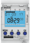 THEBEN 6100130 Digitale Zeitschaltuhr mit Wochenprogram 1 Kanal, 2TE, App-Programmierung möglich TR 610 TOP3 Verpackungseinheit:1ST