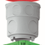 KAISER 1227-50 Plattendeckengroßdose 3-tlg. Öffnung Ø 60 mm, Tiefe 115 mm  Verpackungseinheit:1ST