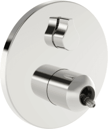 d8aacc65-155e-49dc-ab42-c943825c1cb4 HANSA 8260 9060 HA Fertigmontageset für Wanne/Brause HANSA 8260 Rosette rund Chrom Verpackungseinheit:1ST – Bild 1