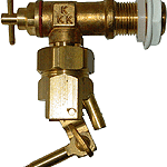 FEIGL SCHW1322 Schwimmerventil Fig.1322 3/8" Mssg., o.Holl.m.Regulierung  Verpackungseinheit:1ST