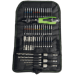 HAUPA 104022-1 Knarrenschraubendreher-Set FlexBag 40 Sicherheitsbits  Verpackungseinheit:1ST