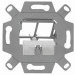 RUTENBECK 13900005 2-fach Up-Montageadapter, für Universalm für Up-Montage, für TAE-Abdeckungen UM-UMA 2 UP Verpackungseinheit:1ST