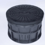 ALVA ARTSTK4055KS ALVA Straßenkappe MODUL DIN4055-V KS variab. verstellb. Kunstst.Deckel Guss  Verpackungseinheit:1ST