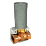 ALVA ACUPV1/2 ALVA Unterputzventil 1/2" inkl. Dämmschale, Rotguss oh. Sichtteil  Verpackungseinheit:1ST