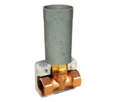 e68490a8-b3fa-4cb4-9d46-db569379f894 ALVA ACUPV1/2 ALVA Unterputzventil 1/2" inkl. Dämmschale, Rotguss oh. Sichtteil Verpackungseinheit:1ST – Bild 1