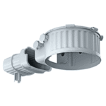 KAISER 1282-30 Beton-Einbaugehäuse HaloX 180 mit Tunnel 190 mm für Einbauten Ø max. 180 mm  Verpackungseinheit:1ST