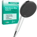HANSGROHE 24500000 hansgrohe Raindance Alive Select S Handbrause 125 3jet, Chrom 24500XXX Verpackungseinheit:1ST