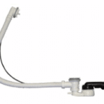 HUTTERER & LECHNER HL555N.L.0 HL555N.L.0 - BDW-Ab-und Überlaufgarnitur 6/4 Zoll mit Kugelgelenksiphon DN50/40 inkl. Schlauchanschluss 8-13mm sowie Bowdenzug 80cm, ohne Sichtteile 555N.L.0 Verpackungseinheit:1ST