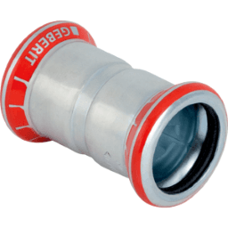 f2be3d25-3488-4de5-9287-9e6fd769d03b GEBERIT 22004 GE Mapress C-Stahl Muffe d22mm verzinkt Verpackungseinheit:1ST – Bild 1