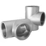 NORDS 11-0221-06 Nords T-Stueck R-2211" Wkst.1.4408 / 316  Verpackungseinheit:1ST