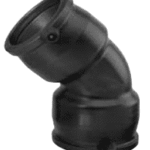 PLASSON 09060-125.00P Plasson E-Winkel 9060 45Gr. PE100 da125 Gas-10/Wasser-16bar, OEVGW-zugel.  Verpackungseinheit:1ST