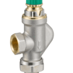 DANFOSS 013G7710 Danfoss Dynamic Valve RA-DV 15 druckunabhängig, R 1/2, Axial,vernickelt  Verpackungseinheit:1ST