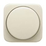 BUSCH-JAEGER 2CKA006599A1334 Zentralscheibe mit Drehknopf für Dimmer Reflex SI weiß 2115-212 Verpackungseinheit:1ST