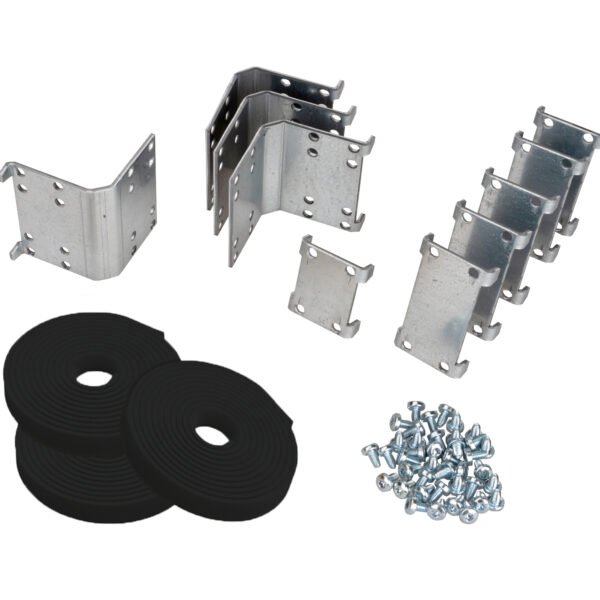 ACCCM040-- Anreihsatz für innen mit 4x Eckverbinder und 6x Anreihwinkel<br><u>Verkaufseinheit: 1VE</u>