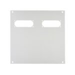 ACRCE0606- Dachblech für Kabeleinführungsflansche B=600 T=600mm<br><u>Verkaufseinheit: 1Stk</u>