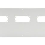 ACRCE1004- Dachblech für Kabeleinführungsflansche B=1000 T=400mm<br><u>Verkaufseinheit: 1Stk</u>