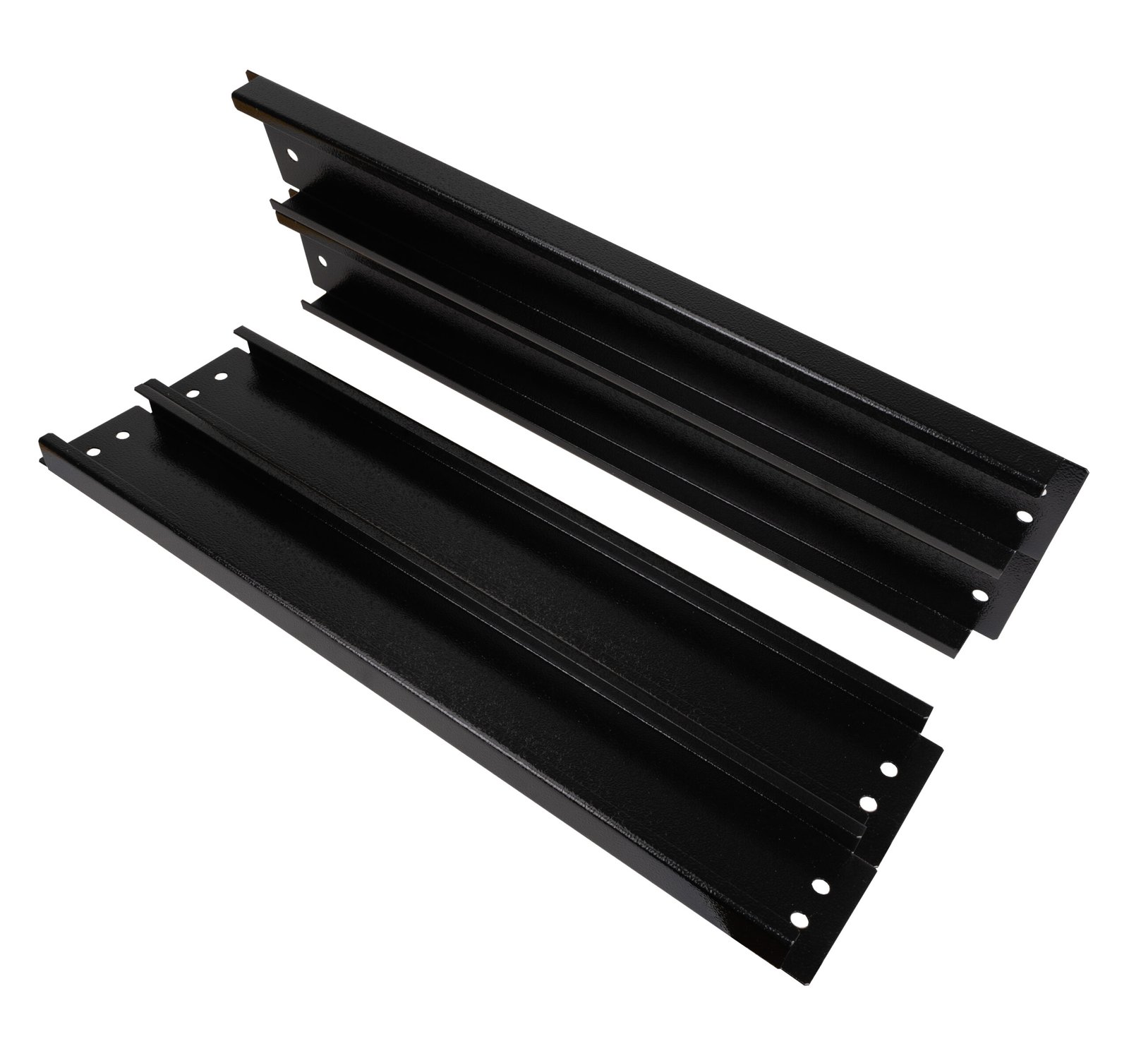 f_acsob162- ACSOB162-- Sockel Breitenteile (Paar) B=1600 H=200mm Stahlblech RAL9005<br><u>Verkaufseinheit: 1VE</u> – Bild 1