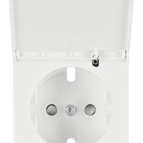 EV107305-- Steckdosenabdeckung VISIO S 55, weiß<br><u>Verkaufseinheit: 1Stk</u>