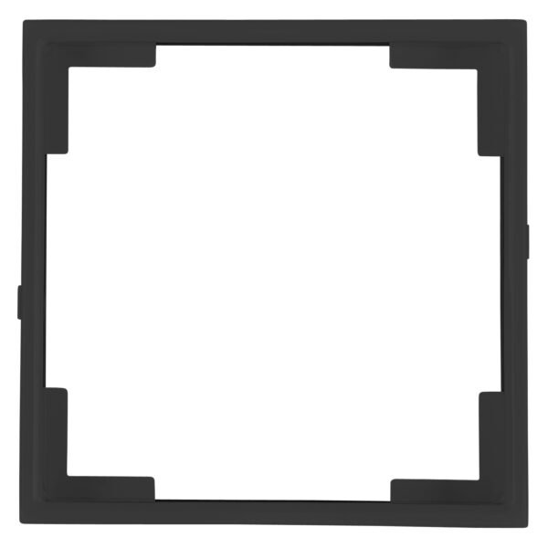 EV135312-- Adapterrahmen 55x55 mm zu 50x50mm, schwarz, 1 VE = 5 Stück<br><u>Verkaufseinheit: 1VE</u>