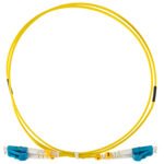 HLP29LL00F LWL Patchkabel Duplex LC/UPC - LC/UPC, 9/125µm OS2,  0,5m<br><u>Verkaufseinheit: 1Stk</u>