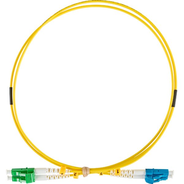 HLP29LM05F LWL Patchkabel Duplex LC/UPC - LC/APC, 9/125µm OS2,  5,0m<br><u>Verkaufseinheit: 1Stk</u>