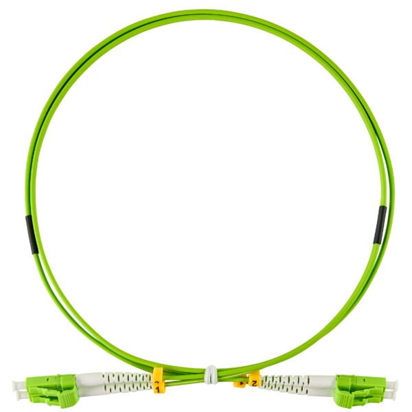 HLP2SLL10F LWL Patchkabel Duplex LC/UPC - LC/UPC, 50/125µm OM5, 10,0m<br><u>Verkaufseinheit: 1Stk</u>